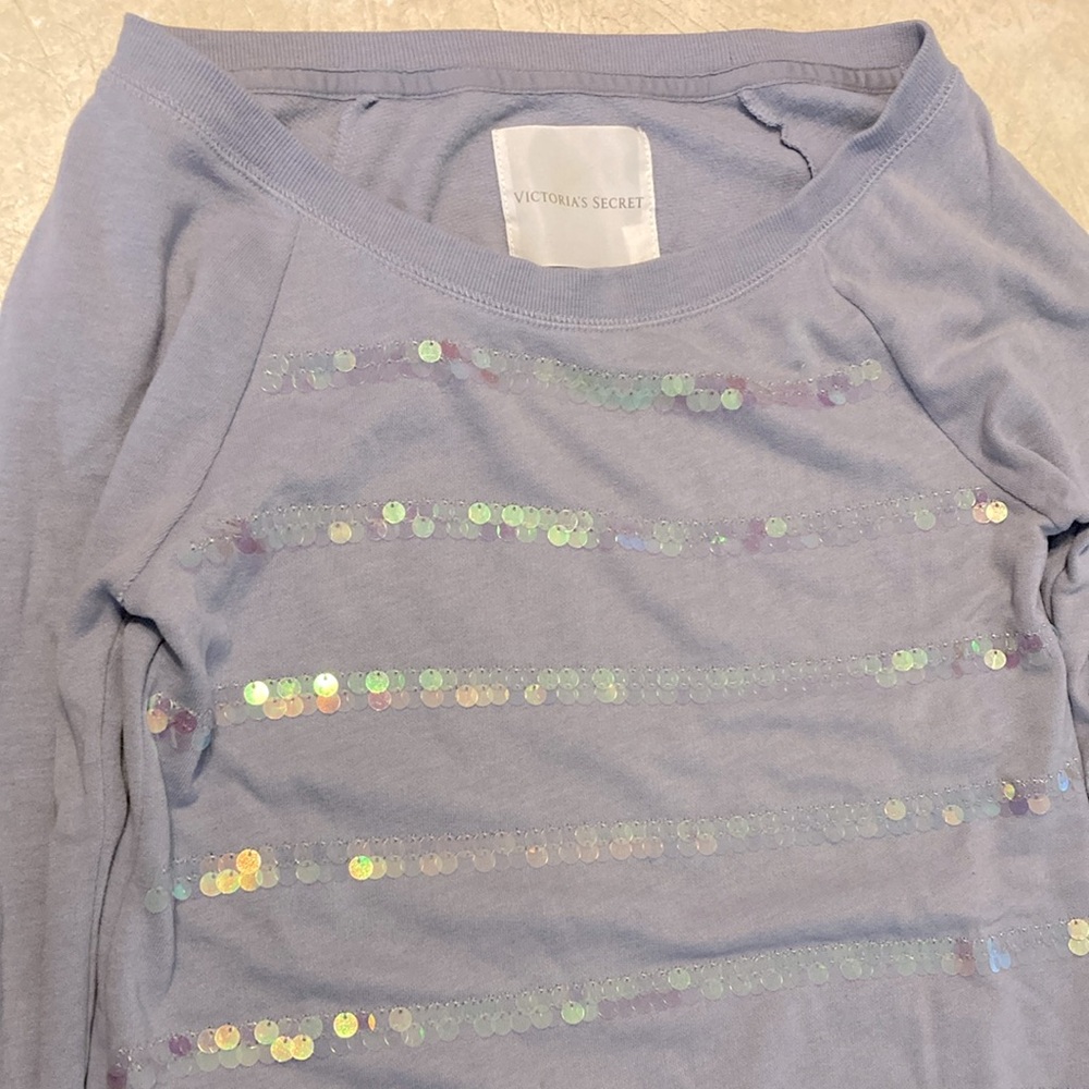 Vintage Victoria’s Secret sequin tunic sweatshirt